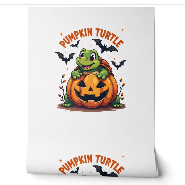 Pumpkin Turtle Wallpaper (Unrolling)