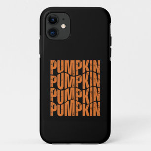 PUMPKIN TYPOGRAPHY GIFT Case-Mate iPhone CASE