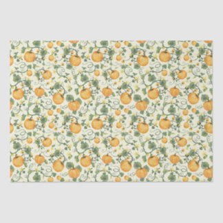 Pumpkin Vines (Cornsilk) – Tissue Paper