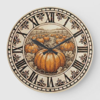Pumpkin - Wall Clock