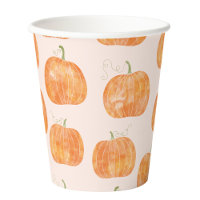 Pumpkin Watercolor Pattern