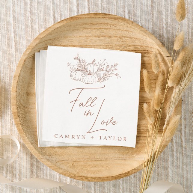 Pumpkin Wedding Napkin (Creator Uploaded)