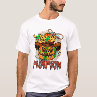Pumpkin western vibes cowboy T-Shirt