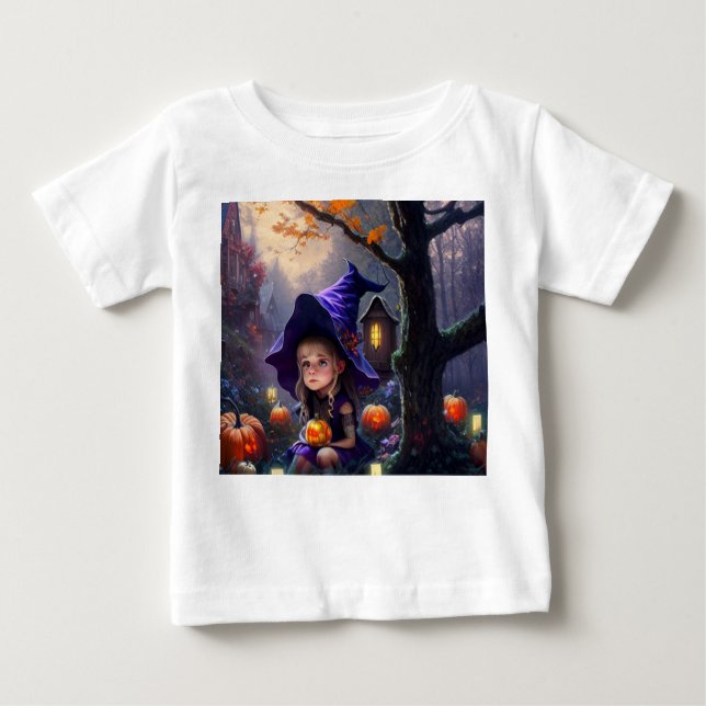 pumpkin/whimsical/Halloween/cartoon Baby T-Shirt (Front)