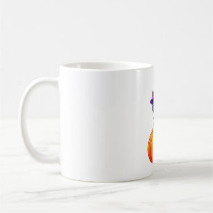 Pumpkin Witch Cat Delight Coffee Mug