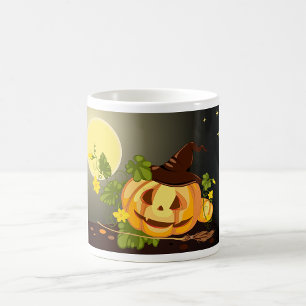 Pumpkin Witch Mug