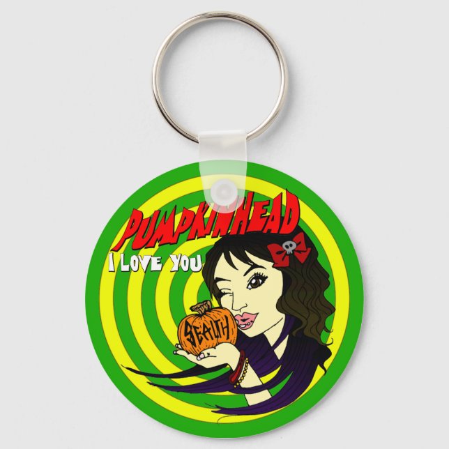 Pumpkinhead Arielle Keychain (Front)