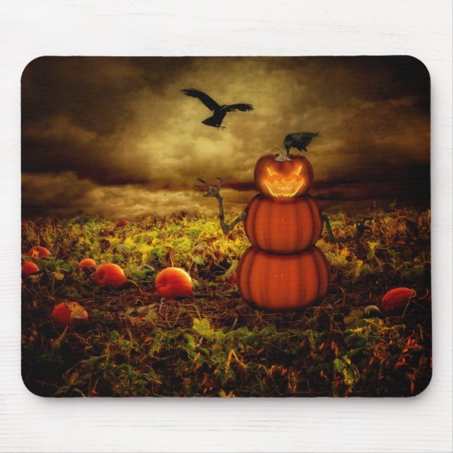 Pumpkinman Mouse Pad (Front)