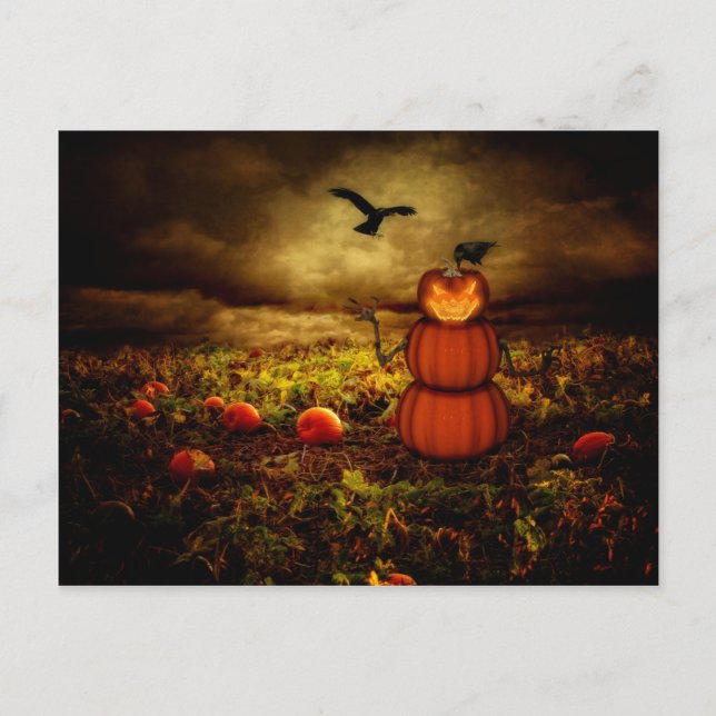 Pumpkinman Postcard (Front)
