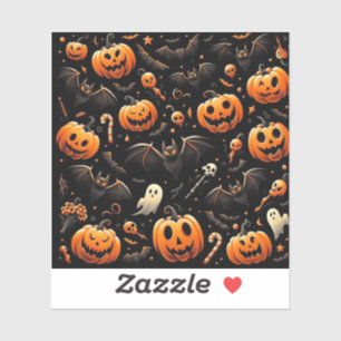 Pumpkins and bats