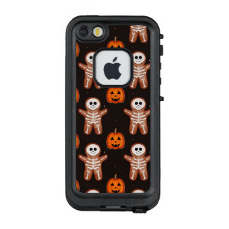 Pumpkins and Skeleton Gingerbread Halloween Design LifeProof FRÄ’ iPhone SE/5/5s Case