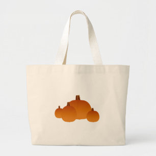 Pumpkins Assortment Large Tote Bag