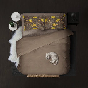 Pumpkins Autumn Fall Harvest Pattern Pillowcase