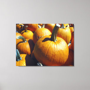 Pumpkins Canvas Print