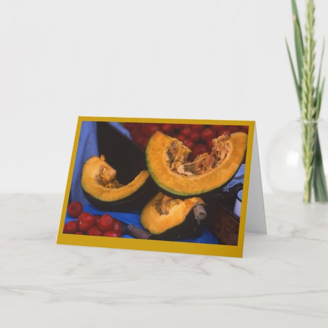 "Pumpkins" Card (Front)