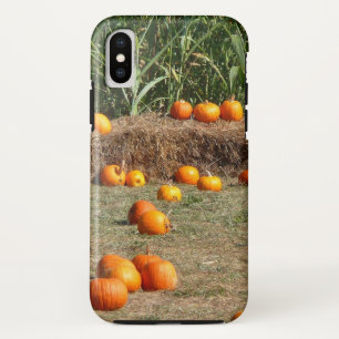 Pumpkins, Corn and Hay Autumn Harvest Photography Case-Mate iPhone Case