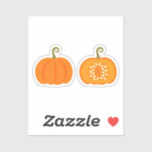 Pumpkins Custom-Cut Vinyl Sticker