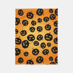 Pumpkins Fleece Blanket