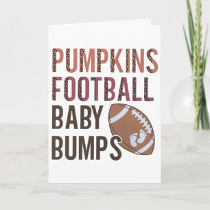 Pumpkins Footll Card