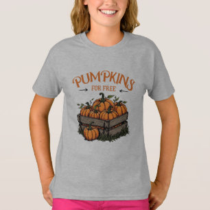 Pumpkins For Free - Autumn Lovers T-Shirt