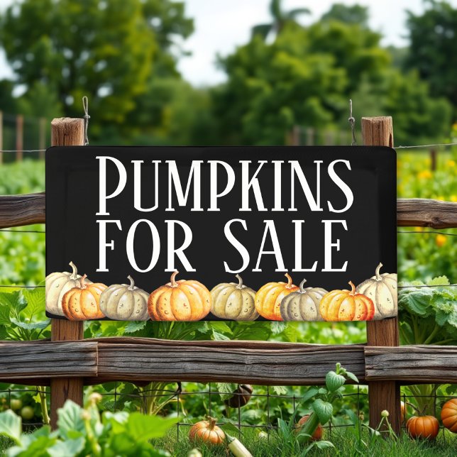 Pumpkins For Sale Advert Banner (Creator Uploaded)