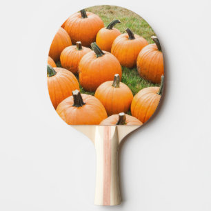 Pumpkins for Sale at a Farmer's Market Ping Pong Paddle
