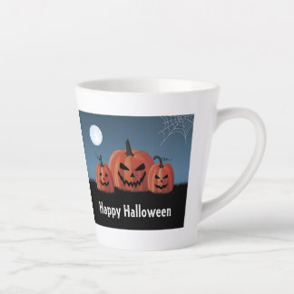 Pumpkins Halloween Latte Mug