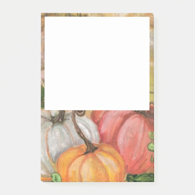 Pumpkins Halloween Post-it Notes (Front)
