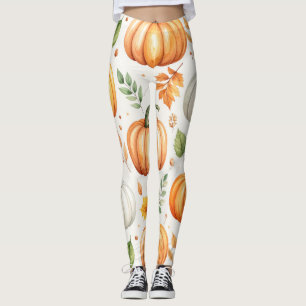 Pumpkins in the Morning Light Leggings