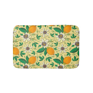 Pumpkins & Leaves: Autumn Harvest Bath Mat