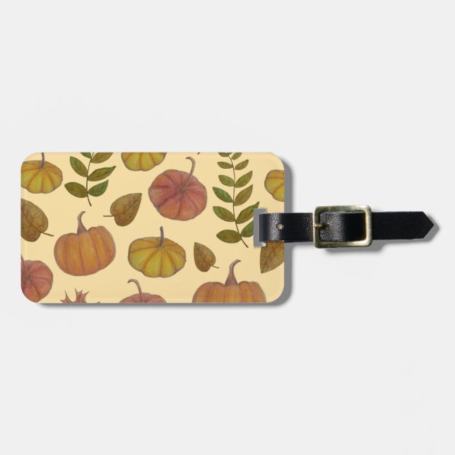 Pumpkins Luggage Tag (Front Horizontal)