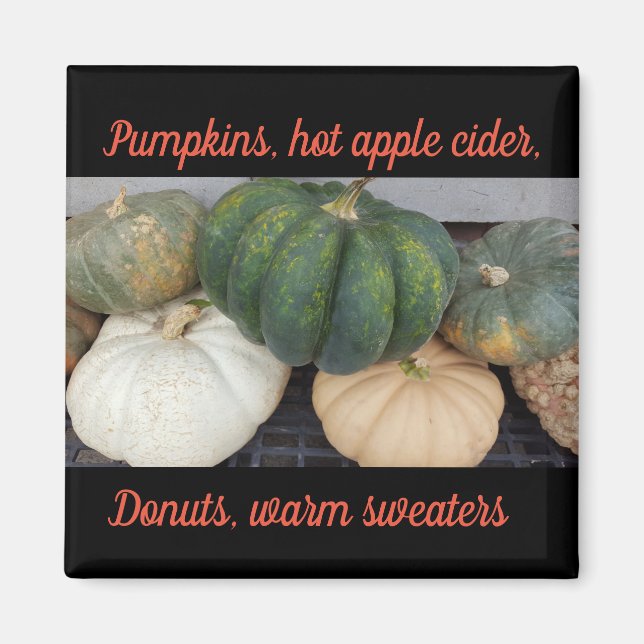 Pumpkins Magnet (Front)