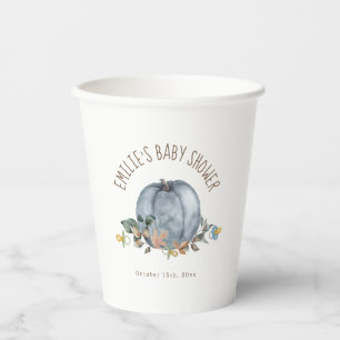 Pumpkins & Pacifiers Boy Baby Shower Paper Cups