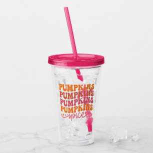 Pumpkins Pumpkins Pumpkins Pumpkins Spice Acrylic Tumbler