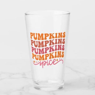 Pumpkins Pumpkins Pumpkins Pumpkins Spice Glass
