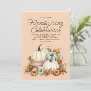 Pumpkins Rustic Boho Harvest Friendsgiving