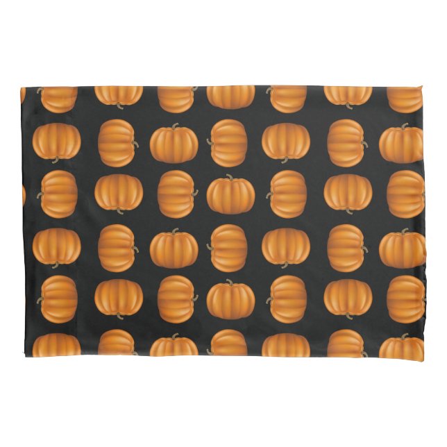 Pumpkins Single Standard Size Pillow Case (Front)