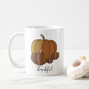 Pumpkins Thankful  Coffee Mug