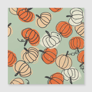 Pumpkins: Thanksgiving seamless pattern.