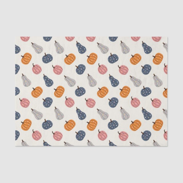Pumpkins Tissue Paper (Front)