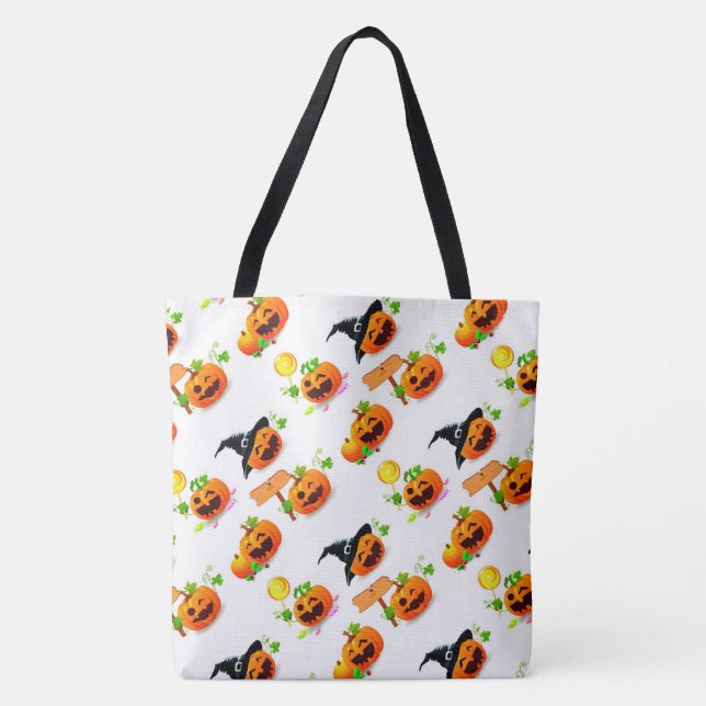 Pumpkins Tote Bag (Front)