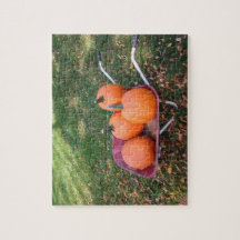 Pumpkins Wheel Barrel