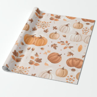 PUMPKINS WRAPPING PAPER