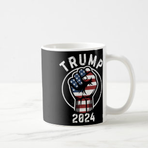 Pumps Fist Vote Republican 2024 Usa Men Women Coffee Mug