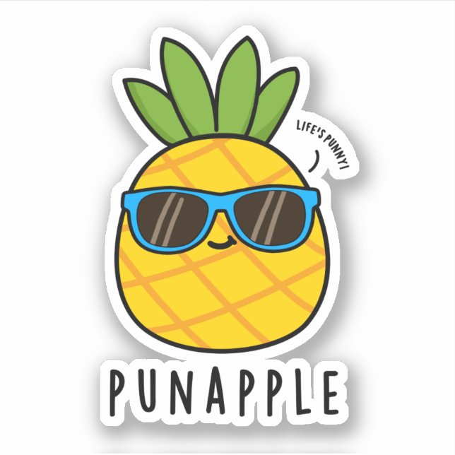 Pun-apple Funny Fruit Pineapple Pun  (Front)