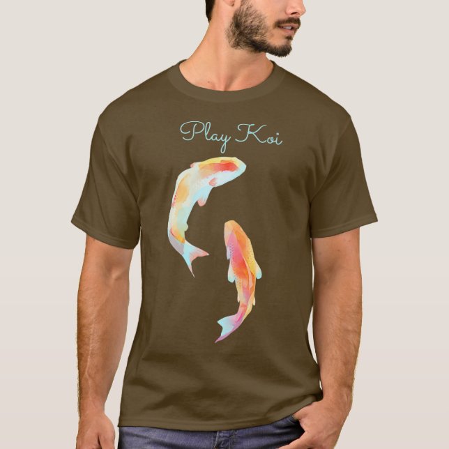 Pun Asian Koi T-Shirt (Front)
