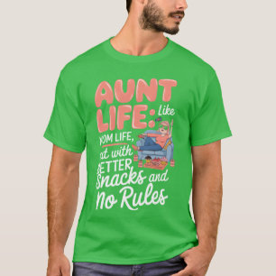 Pun aunt funny jokes quotes sayings funny T-Shirt