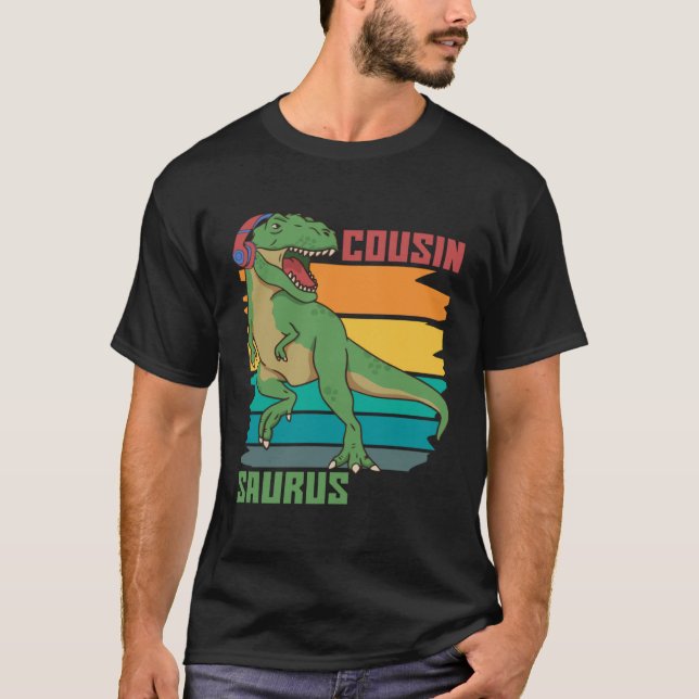 Pun Cousinsaurus T-Shirt (Front)