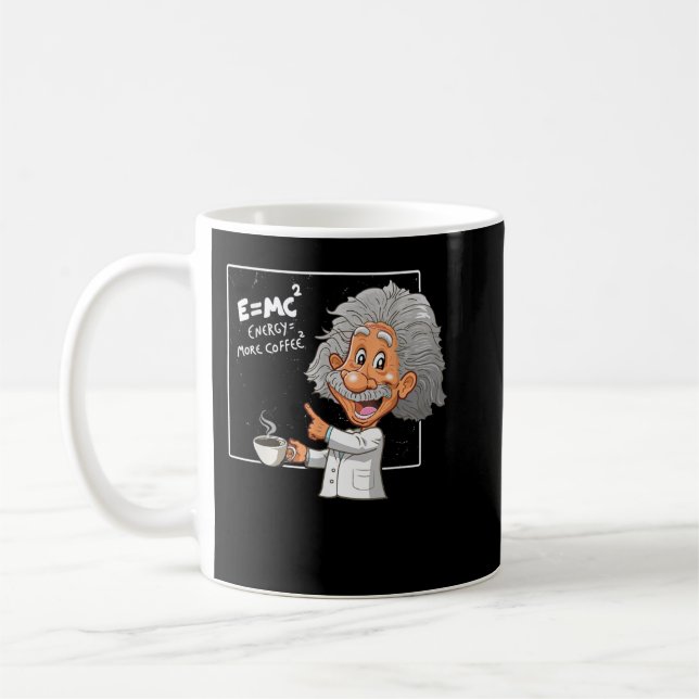 Pun Energy Is More Coffee Scientists, Funny Scienc Mug (Left)