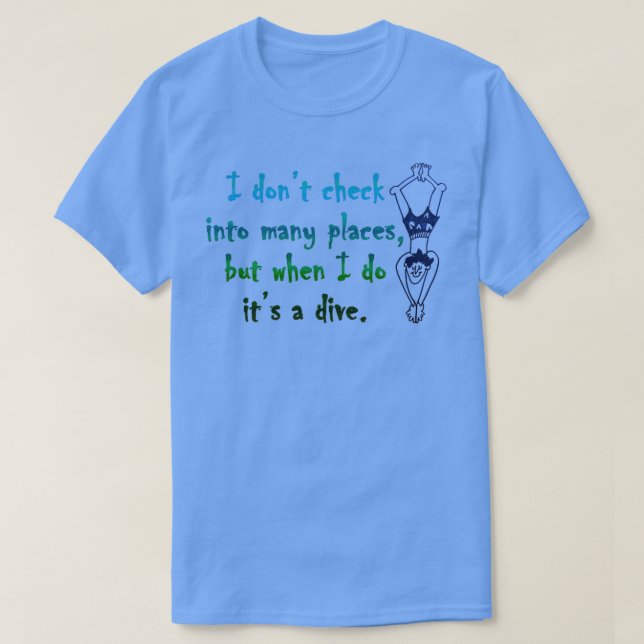 Pun for the swimmer T-Shirt (Design Front)